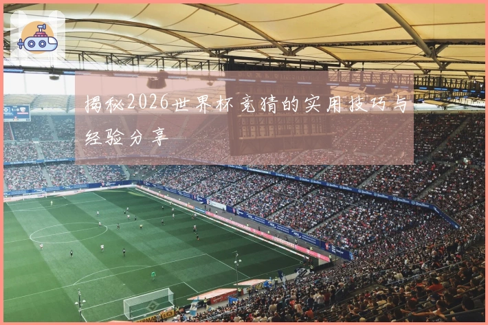 揭秘2026世界杯竞猜的实用技巧与经验分享